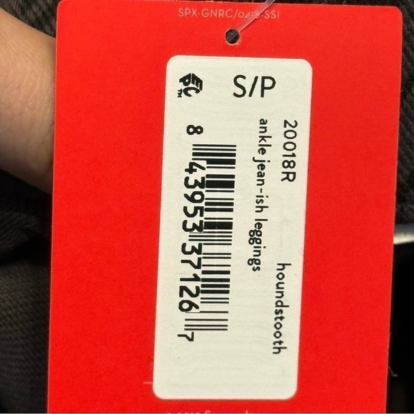 Spanx Ankle Jean-ish Houndstooth Jeggings Size Small Women - Picture 8 of 12